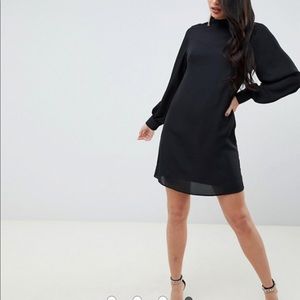 ASOS Dresses - ASOS DESIGN Tall high neck mini shift dress ASOS Dresses - ASOS DESIGN Tall high neck mini shift dress